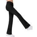 Women Flare Yoga Pants Leggings with Pockets Soft High Waist Bootcut Legging Tummy Control Workout Yoga Pants
